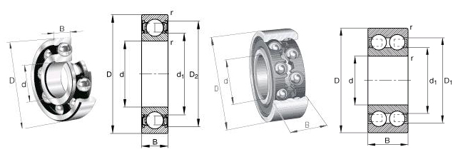 SKF 619/8-2Z Bearing